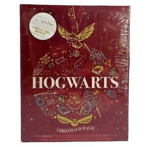 HARRY POTTER Hogwarts Christmas Magic 12 Days of Socks Calendar, Adult size, NEW